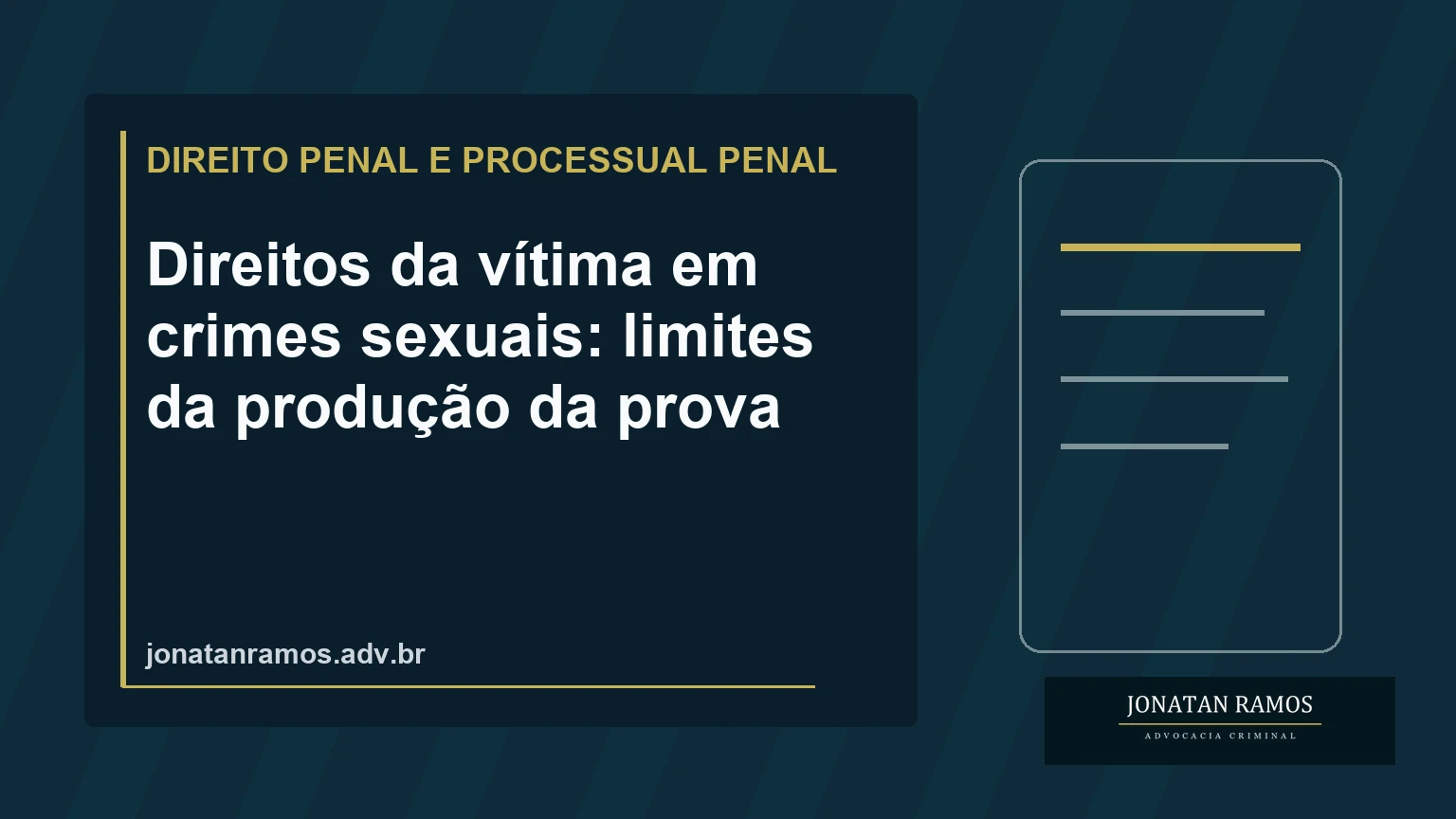 Tribuna protegida por formas translúcidas representa dignidade e segurança na produção da prova