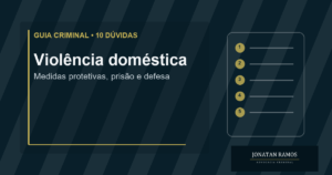 Capa do guia 10 dúvidas sobre violência doméstica