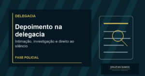 Capa do artigo Fui intimado para depor na delegacia. Preciso de advogado?