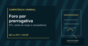 Capa do artigo Ex-governador responde no STJ por crime cometido no cargo?