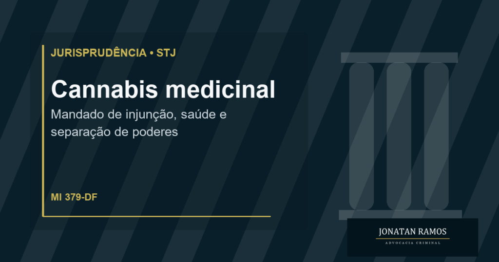 Capa do artigo Mandado de injunção pode autorizar cultivo doméstico de Cannabis medicinal?