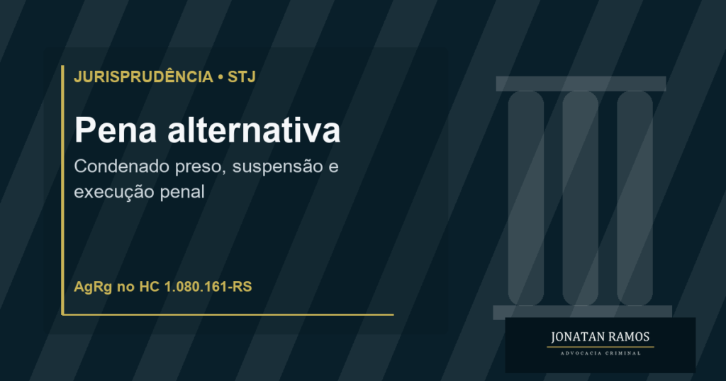 Capa do artigo Quem já está preso e recebe pena restritiva de direitos tem a pena alternativa convertida em prisão?