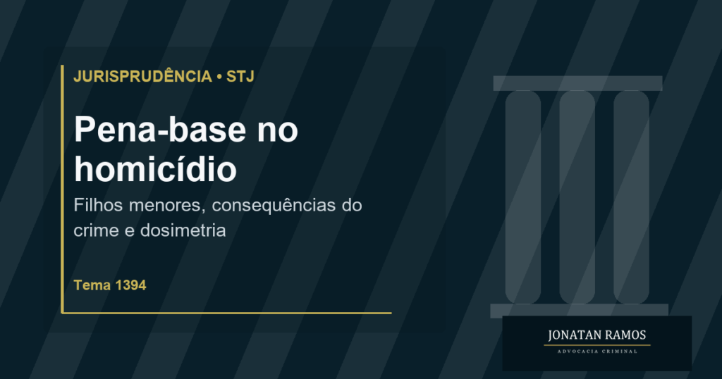 Capa do artigo O juiz pode aumentar a pena-base do homicídio quando a vítima deixa filhos menores?