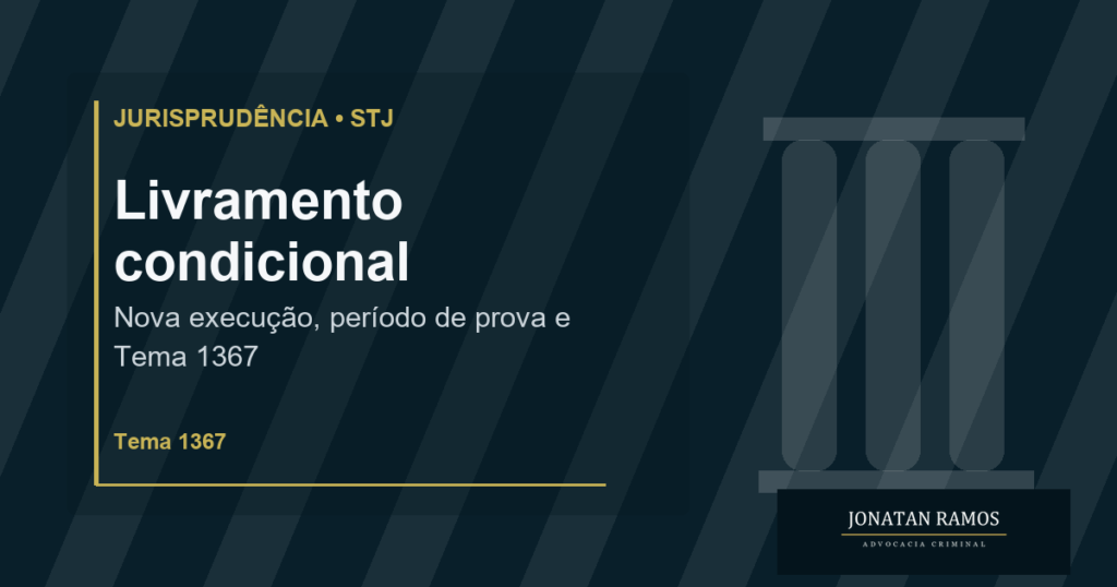 Capa do artigo Qual é o termo inicial da nova execução por crime praticado durante o livramento condicional?