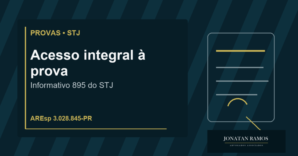 Capa do artigo Informativo 895 STJ: juntar gravações só depois das alegações finais gera nulidade?