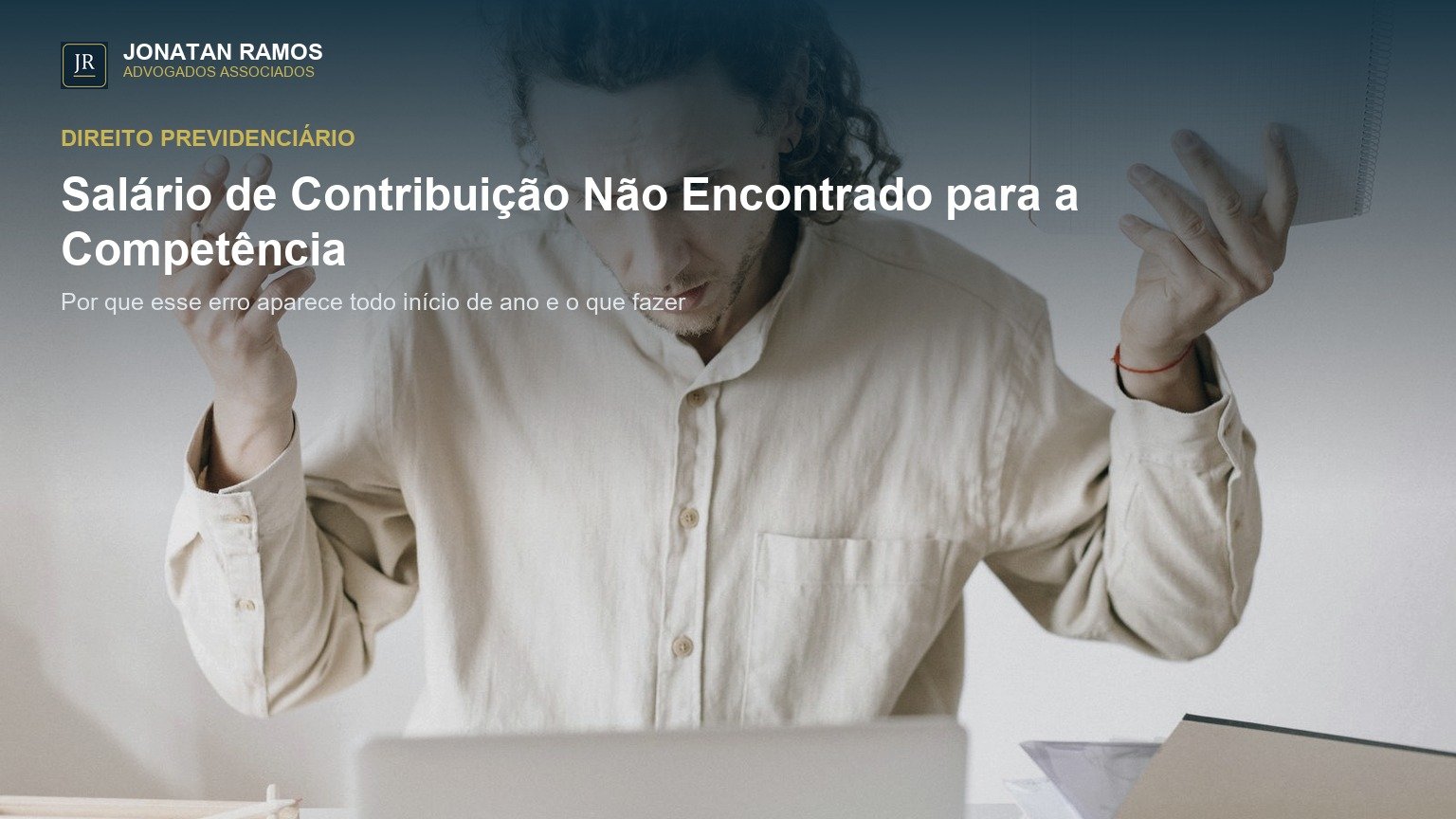 Salário de Contribuição Não Encontrado para a Competência — capa